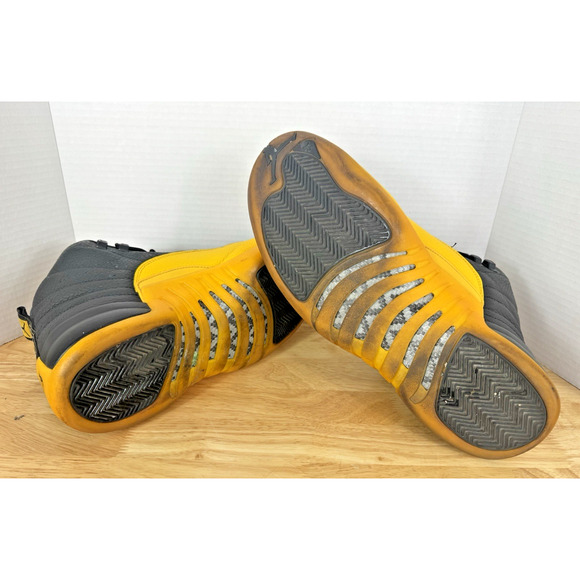 Nike Air Jordan 12 Retro Black University Gold 130690-070 Size‎ 11.5 - Picture 6 of 16